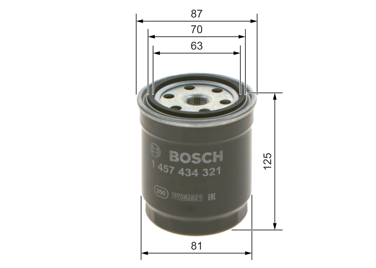 Filtru combustibil BOSCH 1457434321