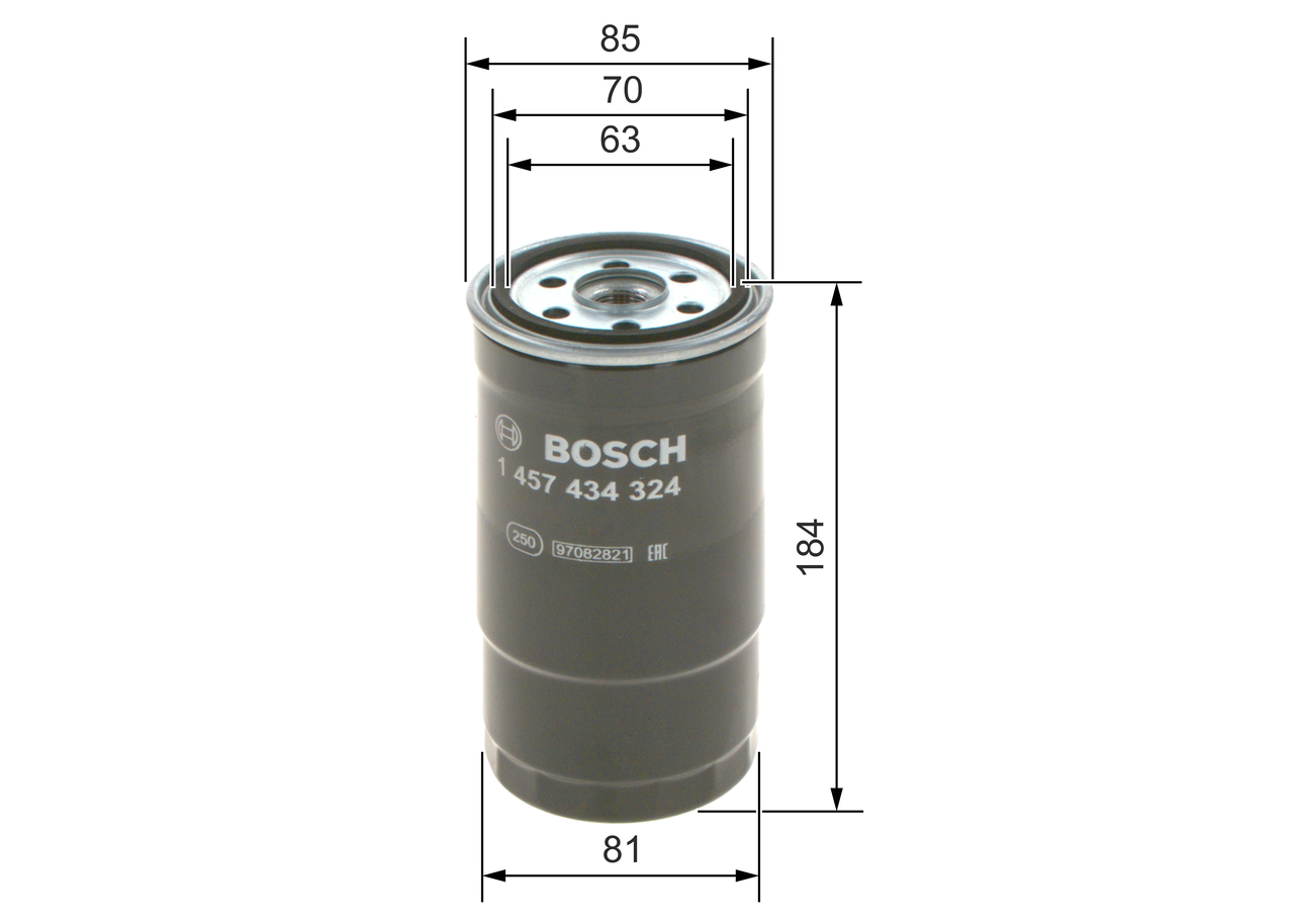 Filtru combustibil BOSCH 1457434324