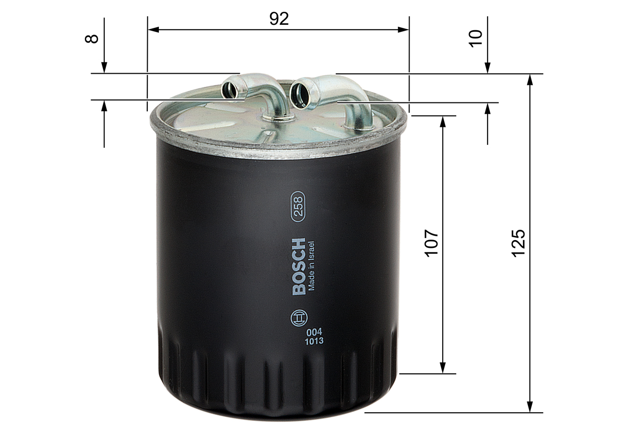Filtru combustibil BOSCH 1457434437