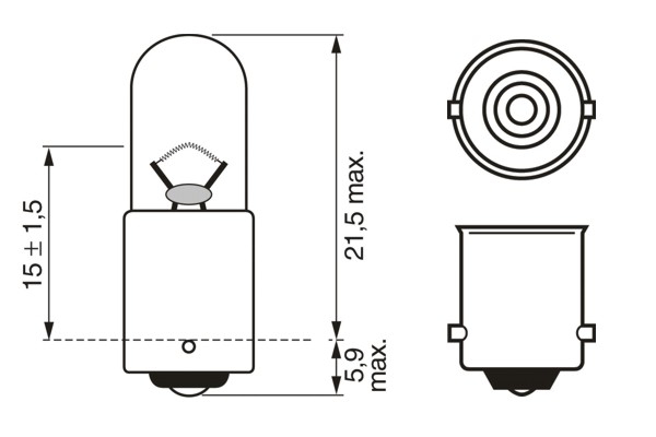 Bec semnalizator BOSCH 1987301023