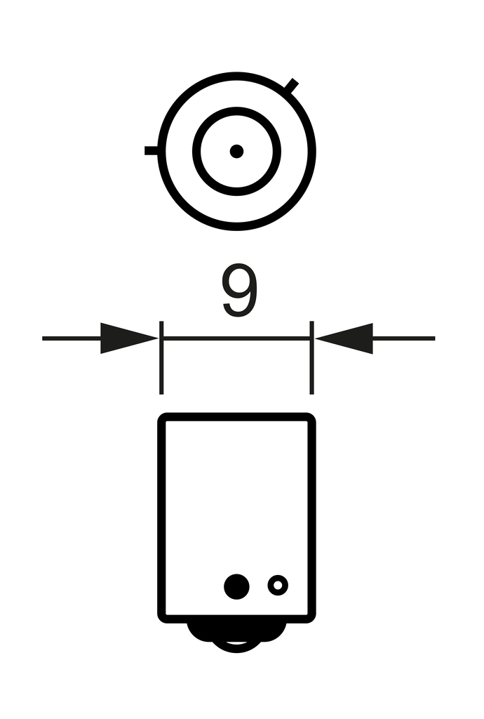 Bec semnalizator BOSCH 1987302264