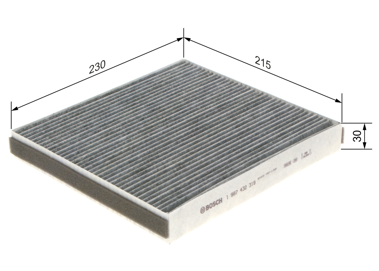 Filtru polen BOSCH 1987432319