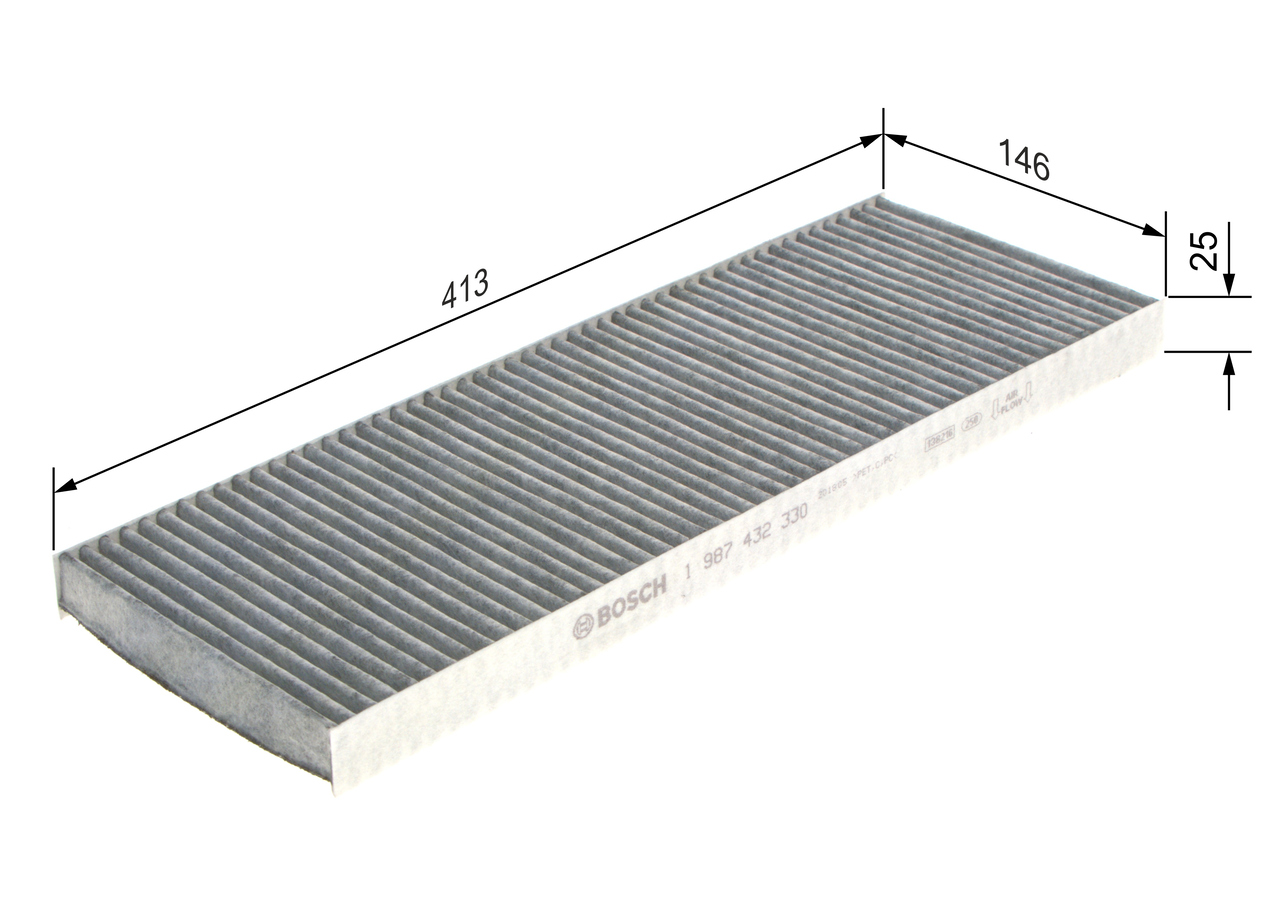 Filtru polen BOSCH 1987432330