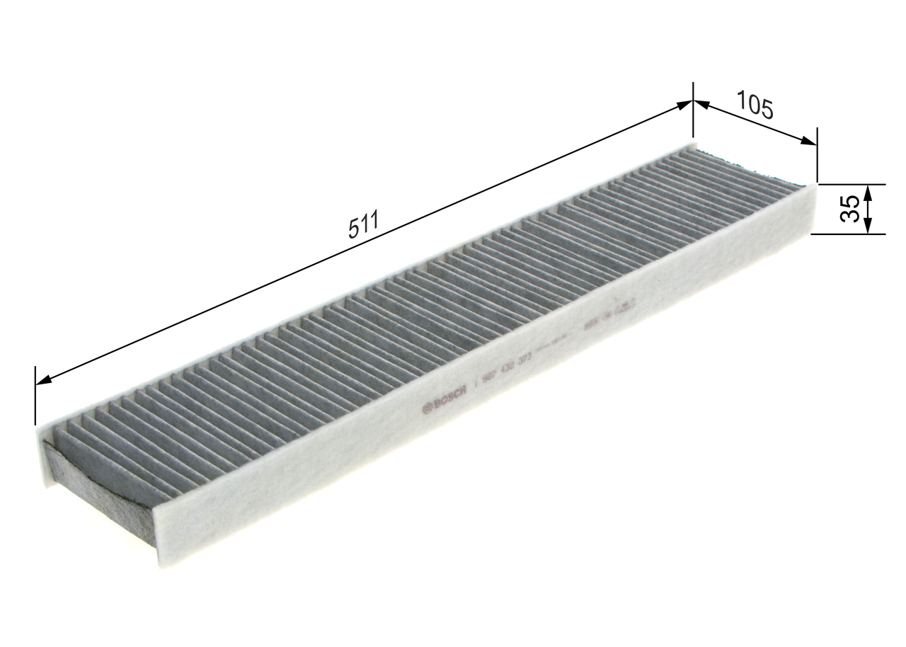 Filtru polen BOSCH 1987432373