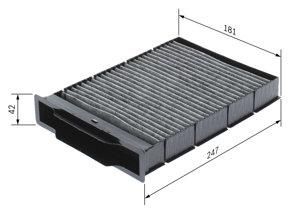Filtru polen BOSCH 1987432393