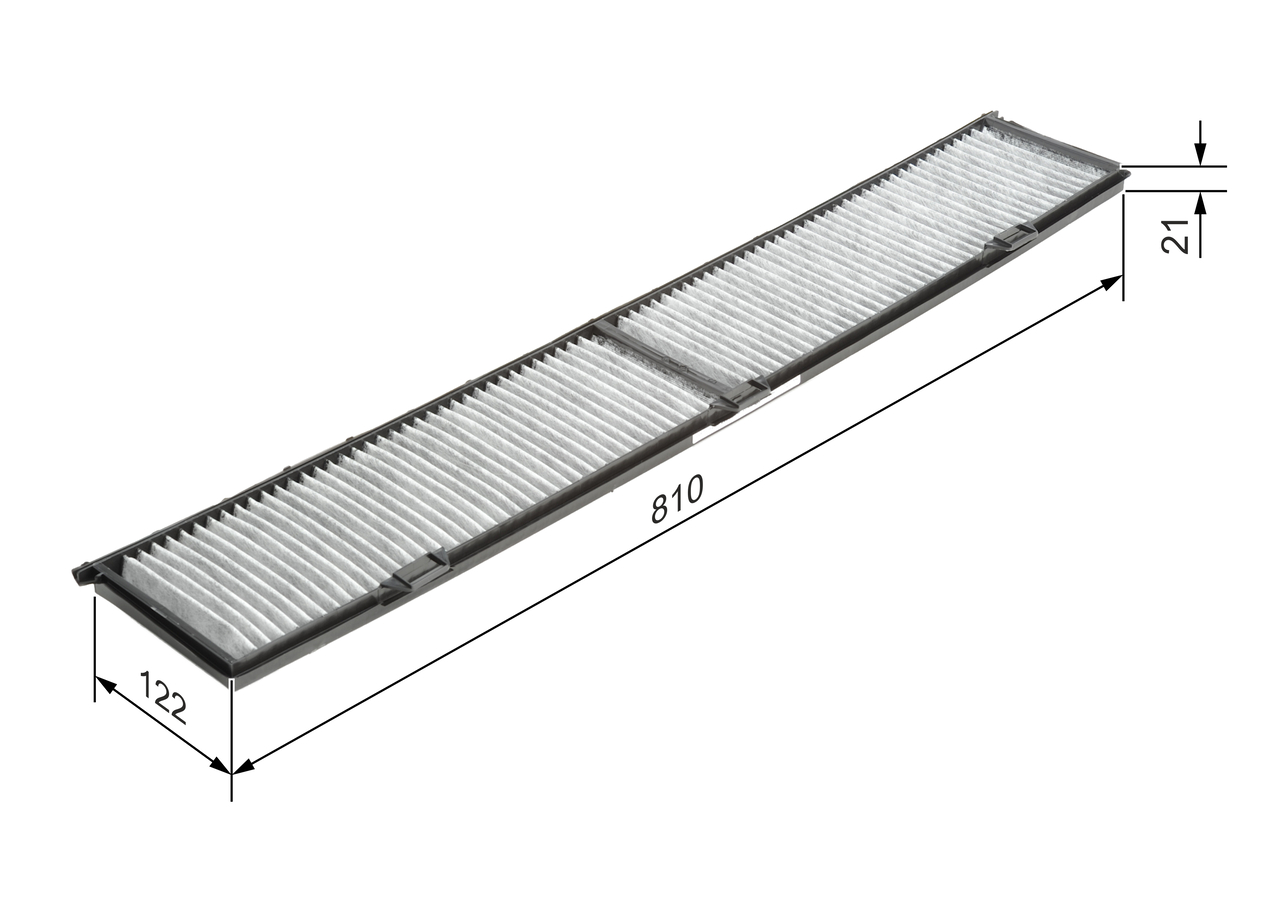 Filtru polen BOSCH 1987432424