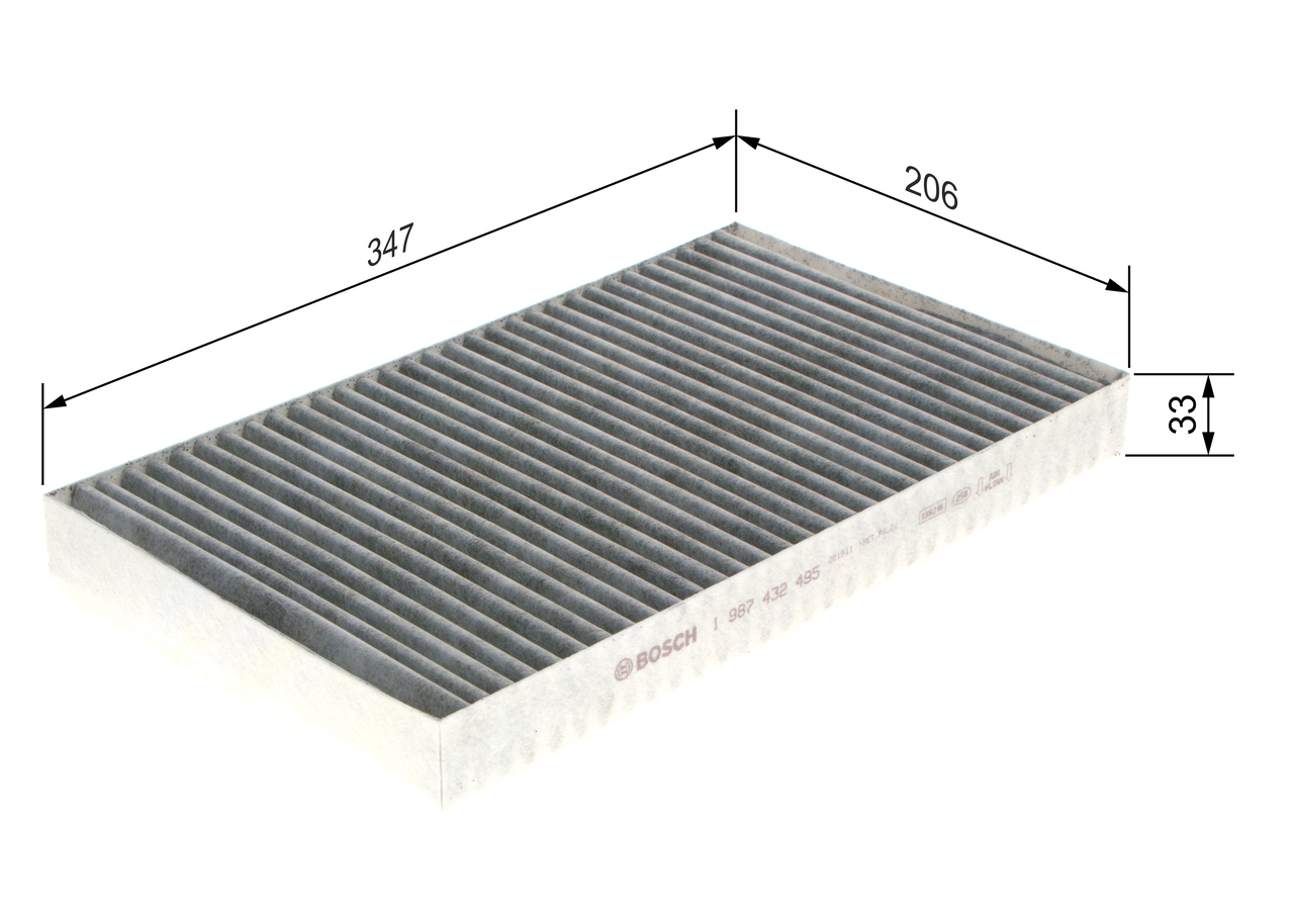 Filtru polen BOSCH 1987432495