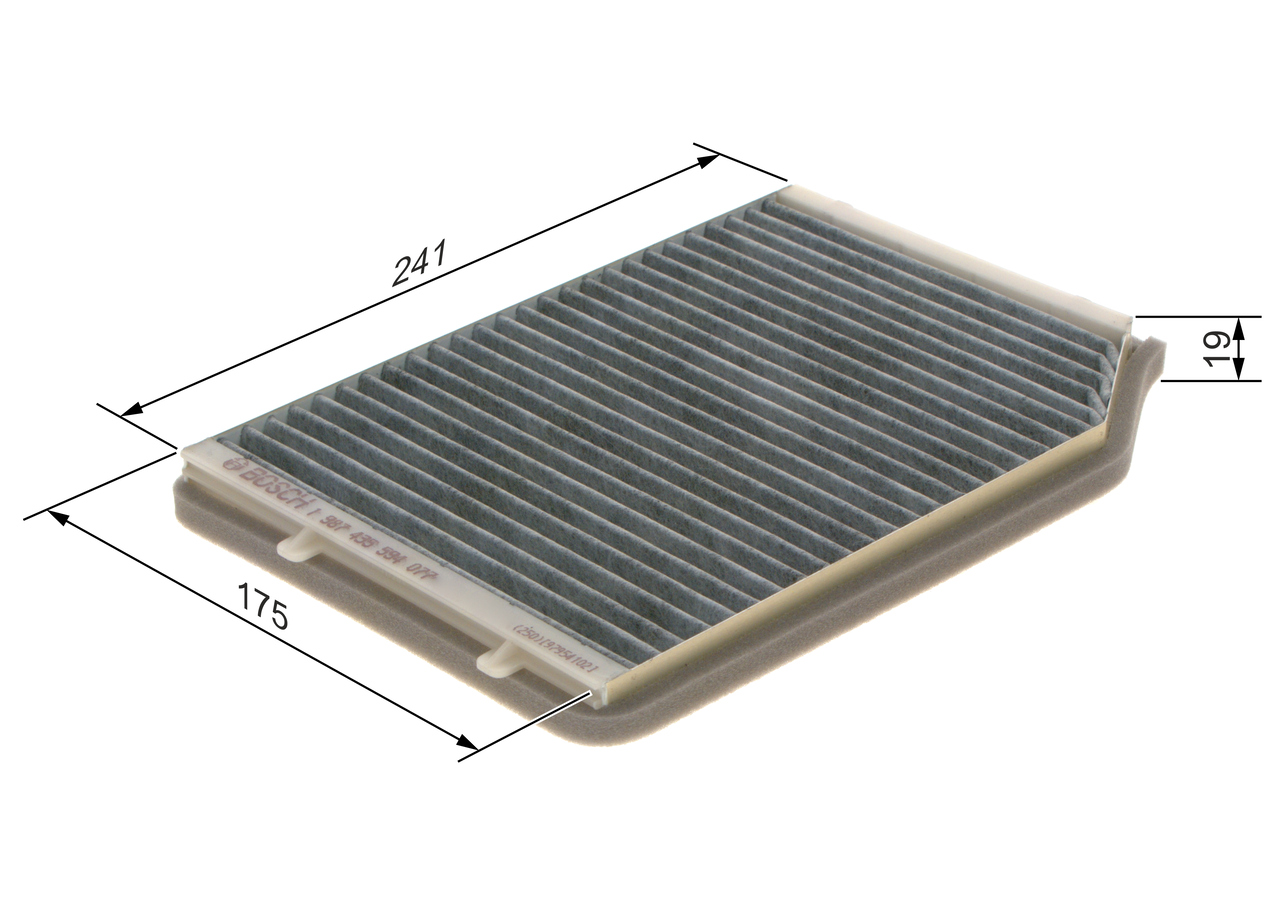 Filtru polen BOSCH 1987435594