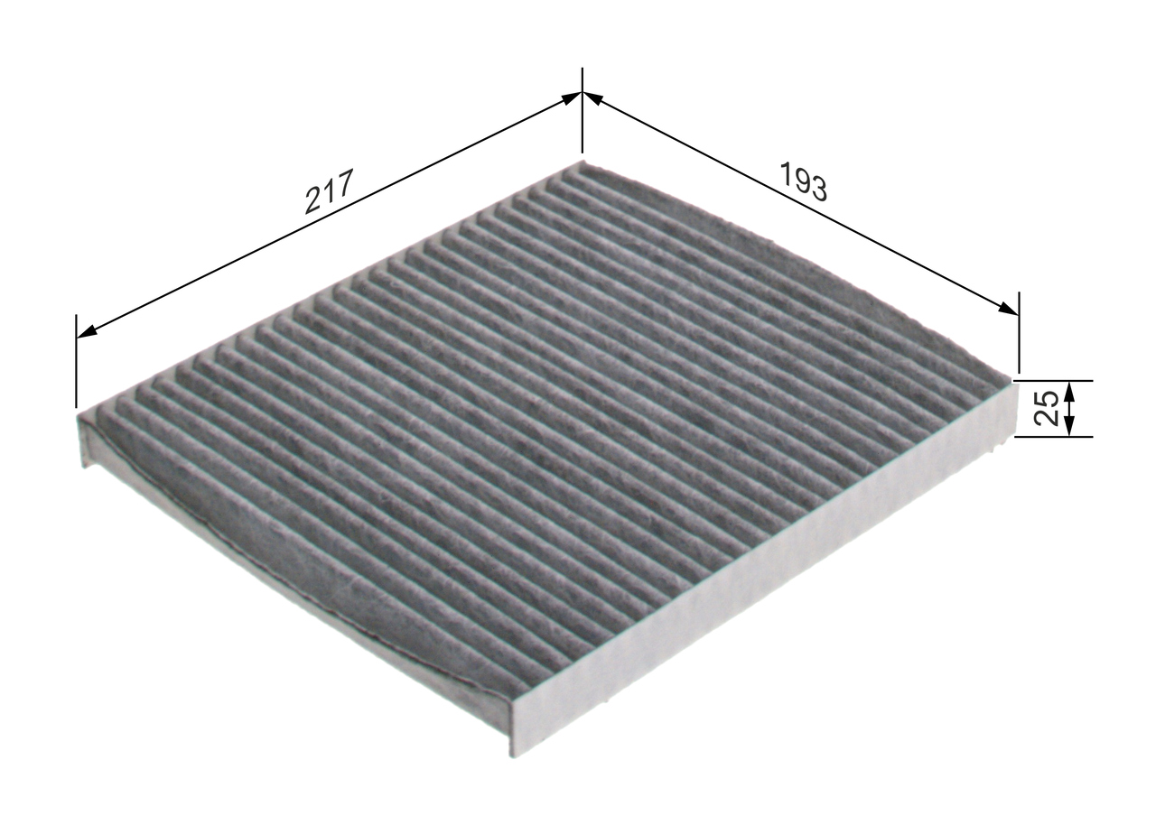 Filtru polen BOSCH 1987435595