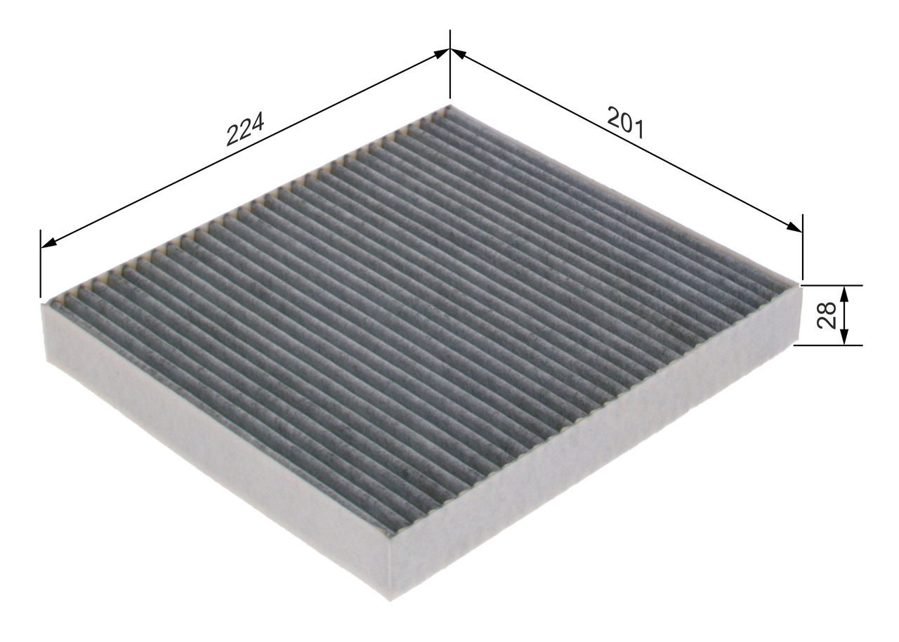 Filtru polen BOSCH 1987435602