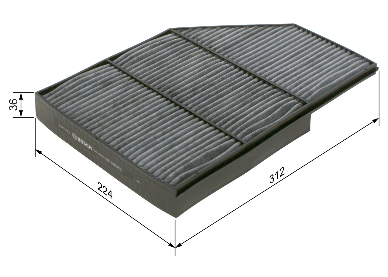 Filtru polen BOSCH 1987435603