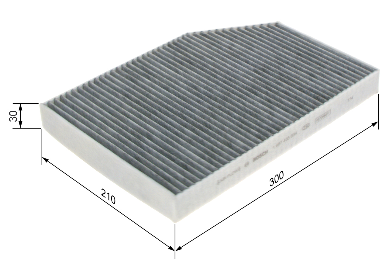 Filtru polen BOSCH 1987435604