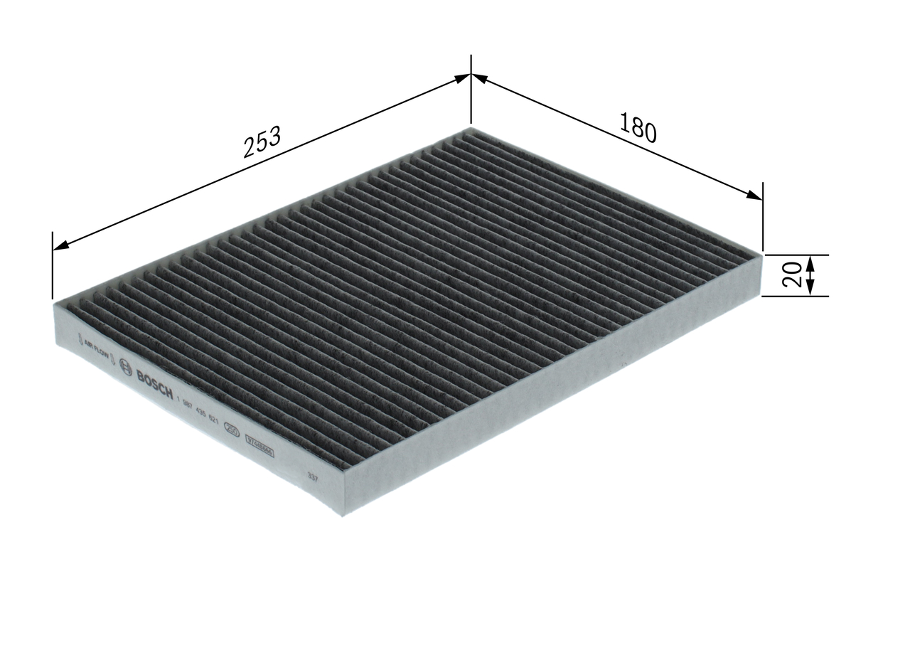 Filtru polen BOSCH 1987435621