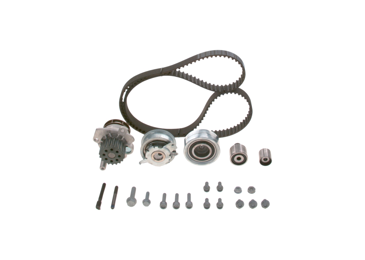 Set pompa apa + curea dintata VW POLO V (6R1, 6C1) 1.2 TDI  diesel 75 cai BOSCH 1987946943