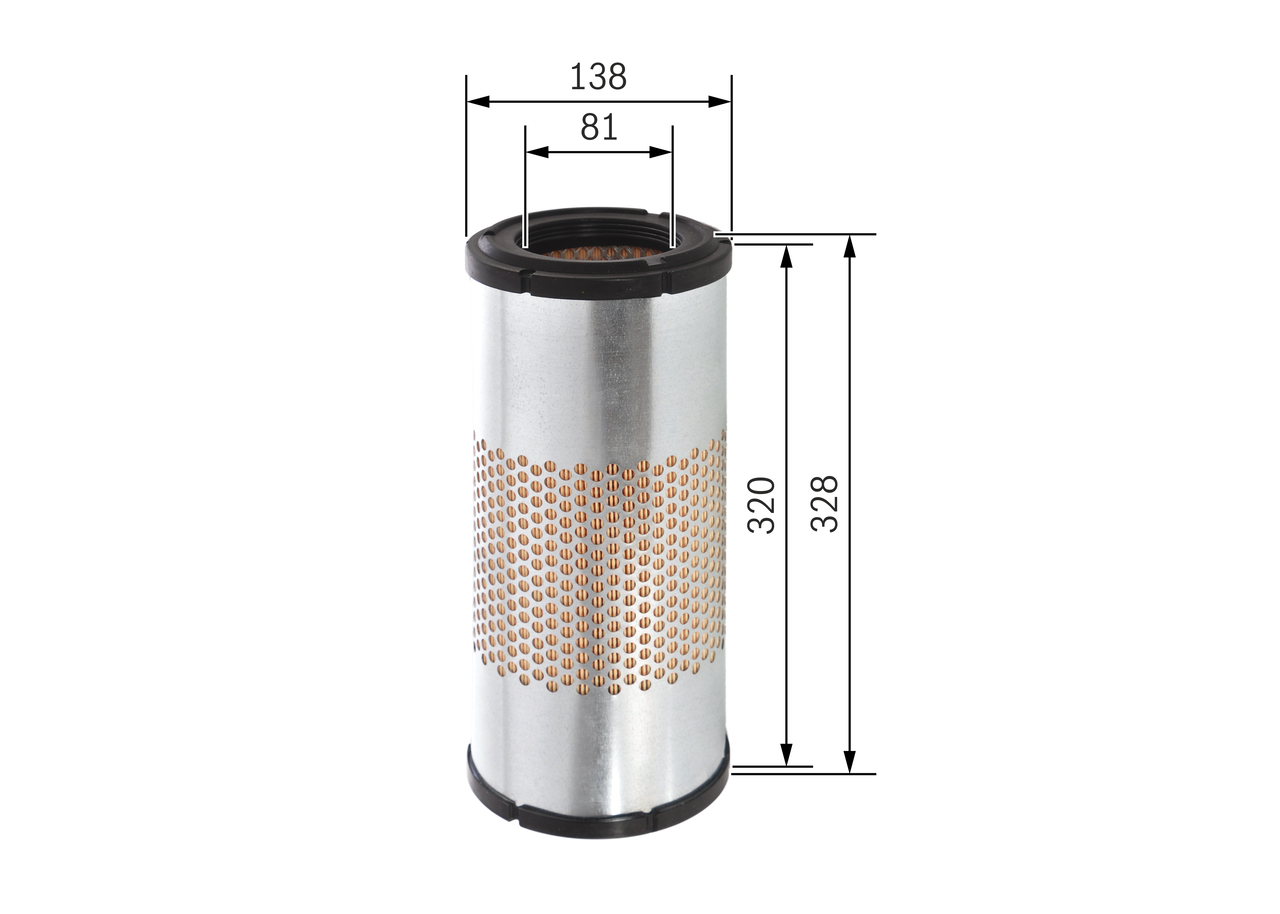 Filtru aer BOSCH F026400317
