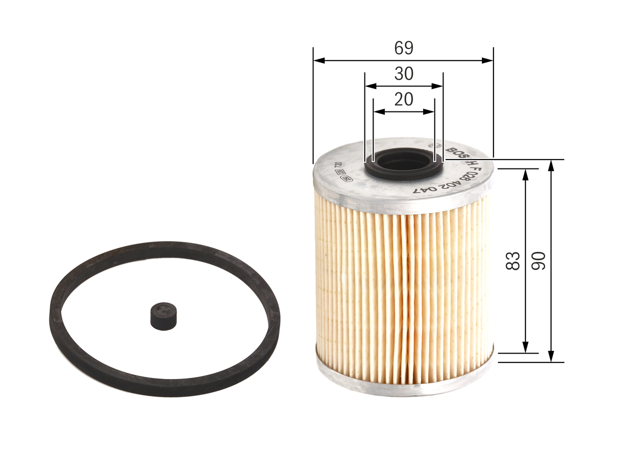 Filtru combustibil BOSCH F026402047