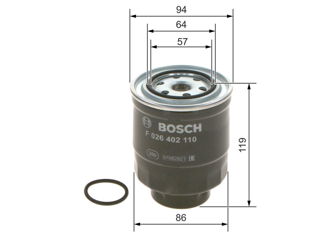 Filtru combustibil BOSCH F026402110