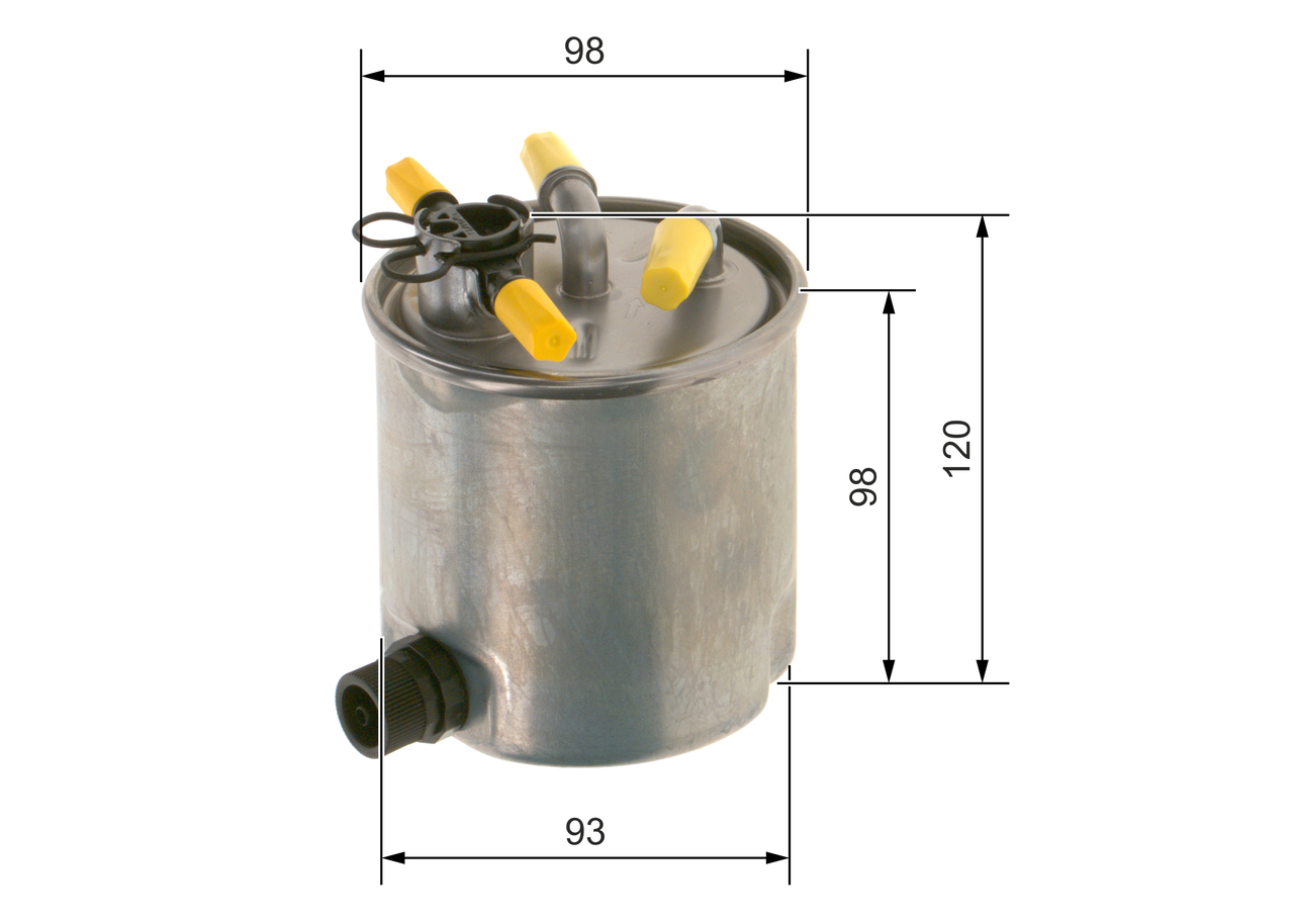 Filtru combustibil BOSCH F026402182