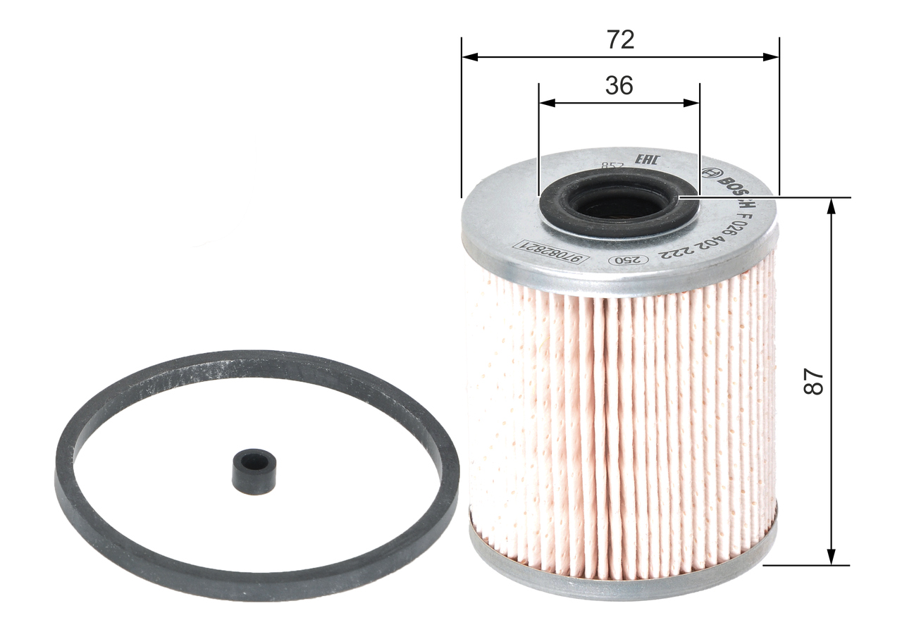 Filtru combustibil BOSCH F026402222