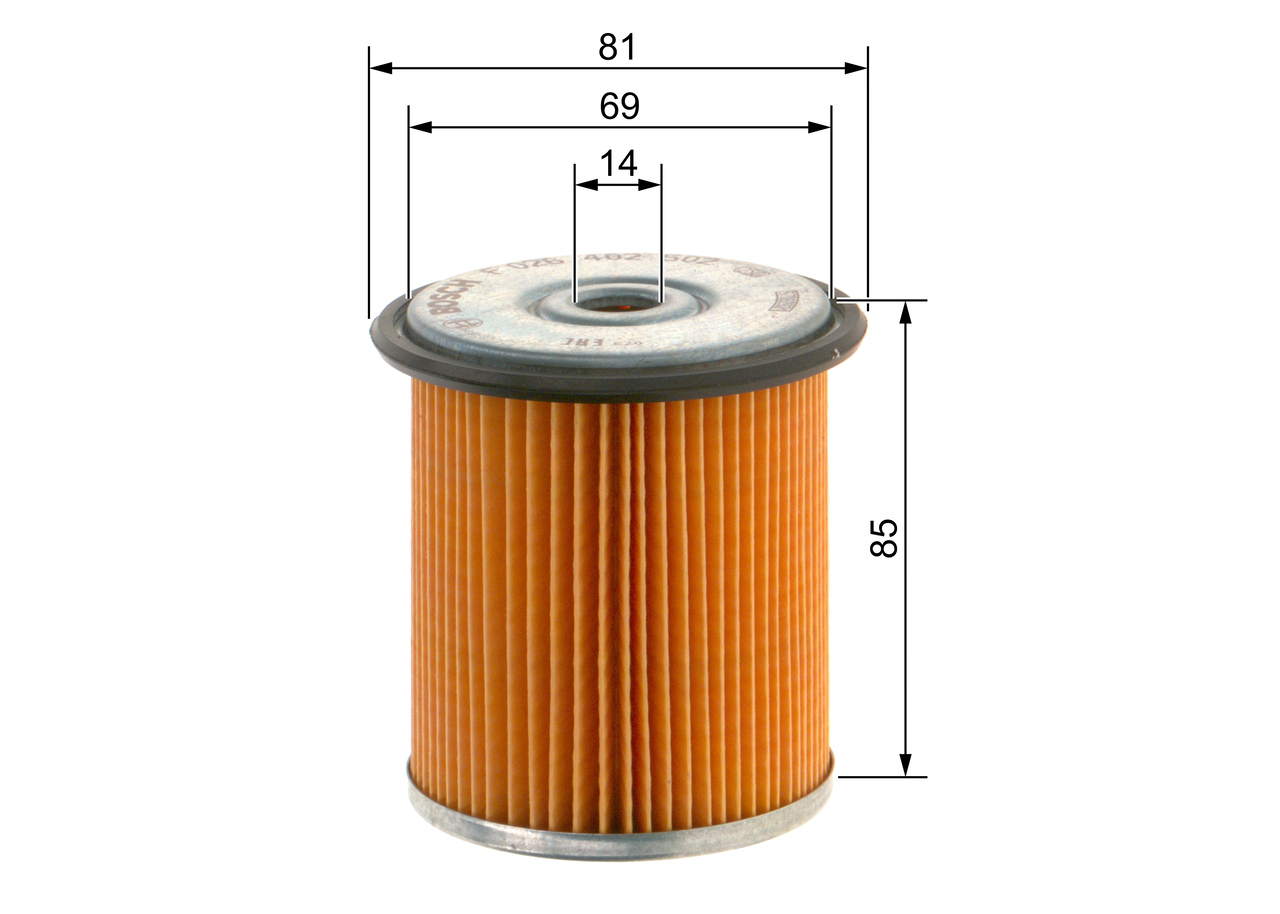 Filtru combustibil BOSCH F026402502