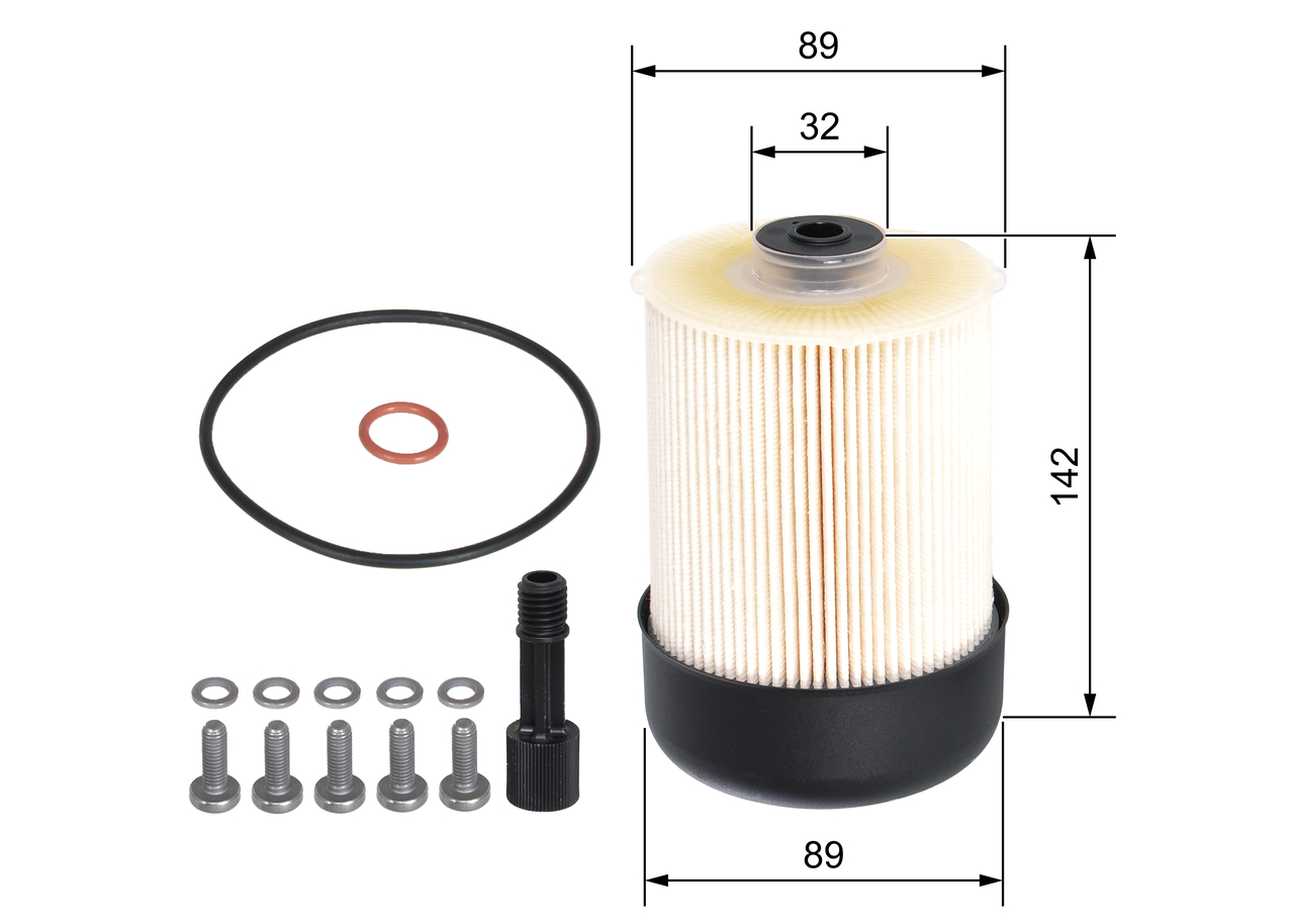 Filtru combustibil BOSCH F026402857