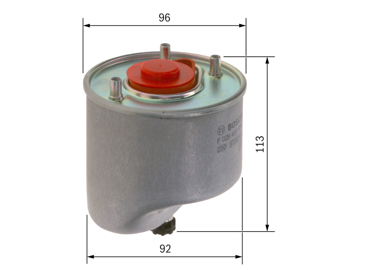 Filtru combustibil BOSCH F026402864