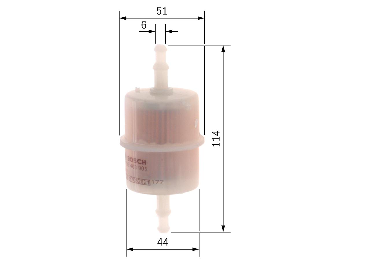 Filtru combustibil BOSCH F026403005