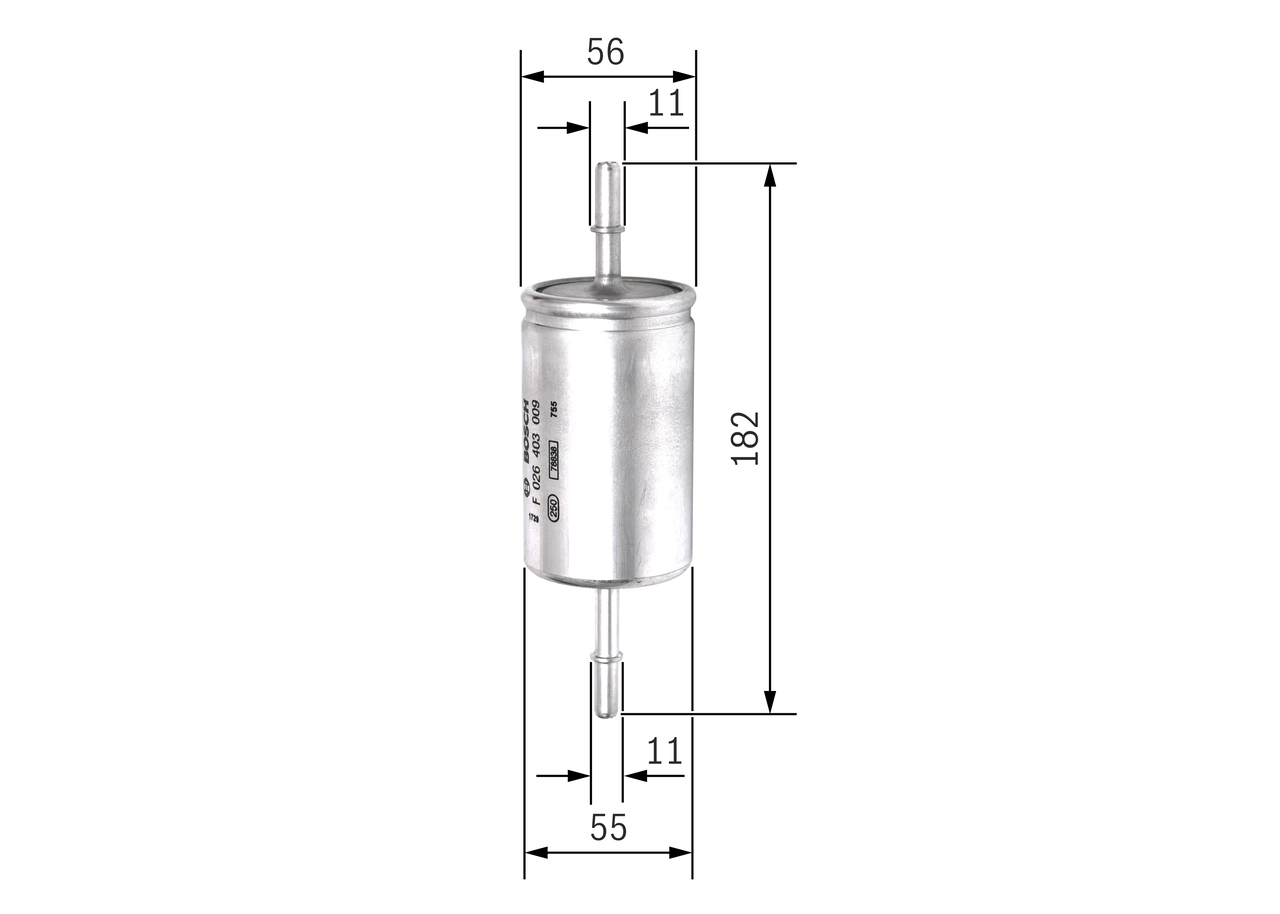 Filtru combustibil BOSCH F026403009