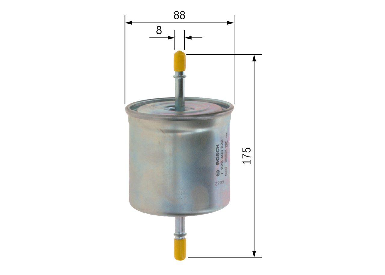 Filtru combustibil BOSCH F026403030