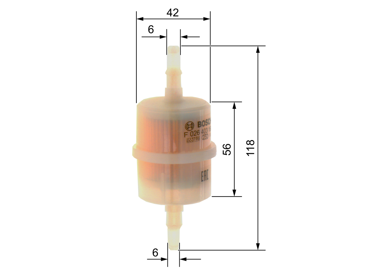 Filtru combustibil BOSCH F026403169