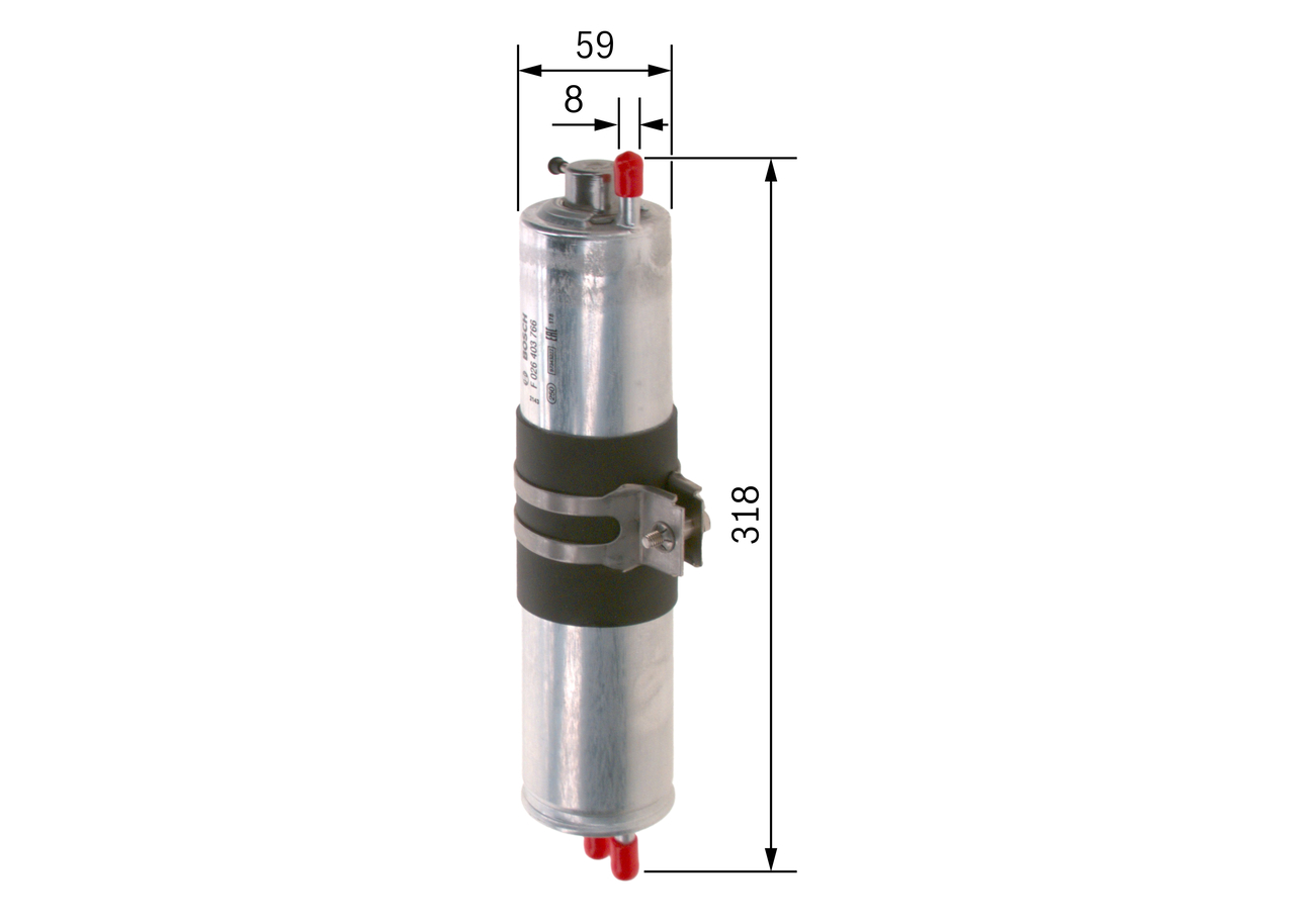 Filtru combustibil BOSCH F026403766