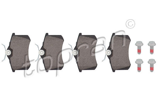 Placute frana TOPRAN 117 055