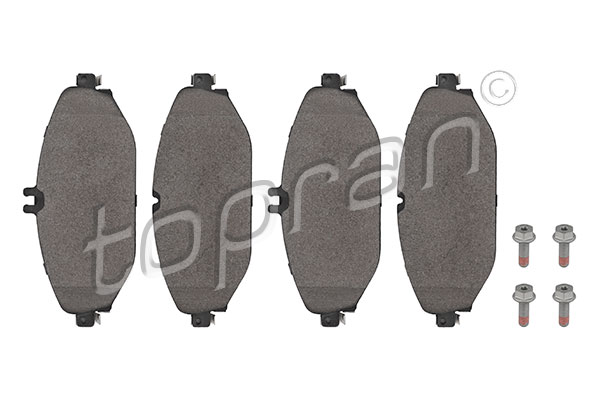 Placute frana TOPRAN 409 652
