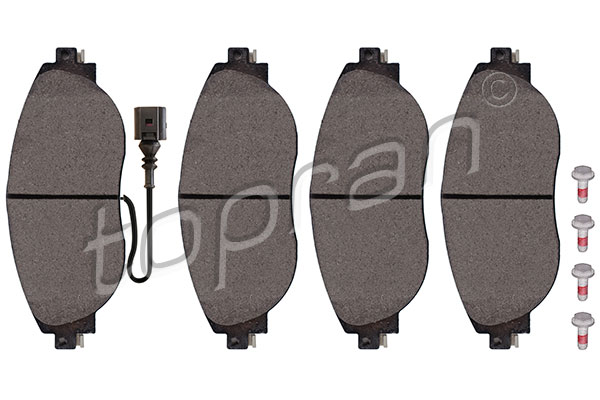 Placute frana TOPRAN 115 177