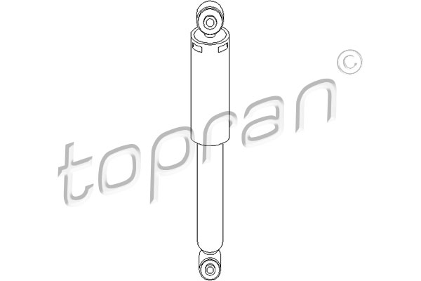 Amortizor TOPRAN 206 551