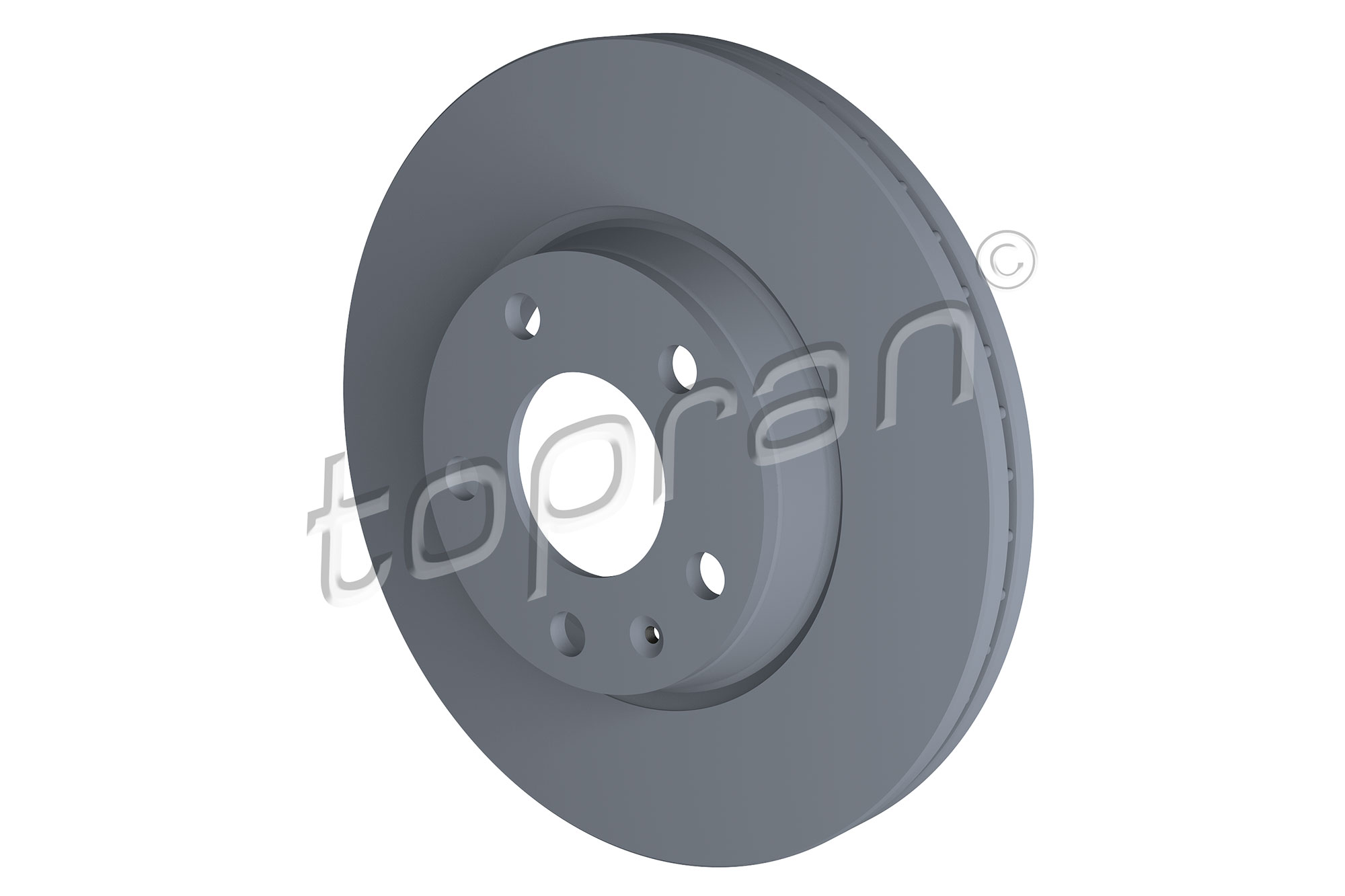 Disc frana TOPRAN 107 684