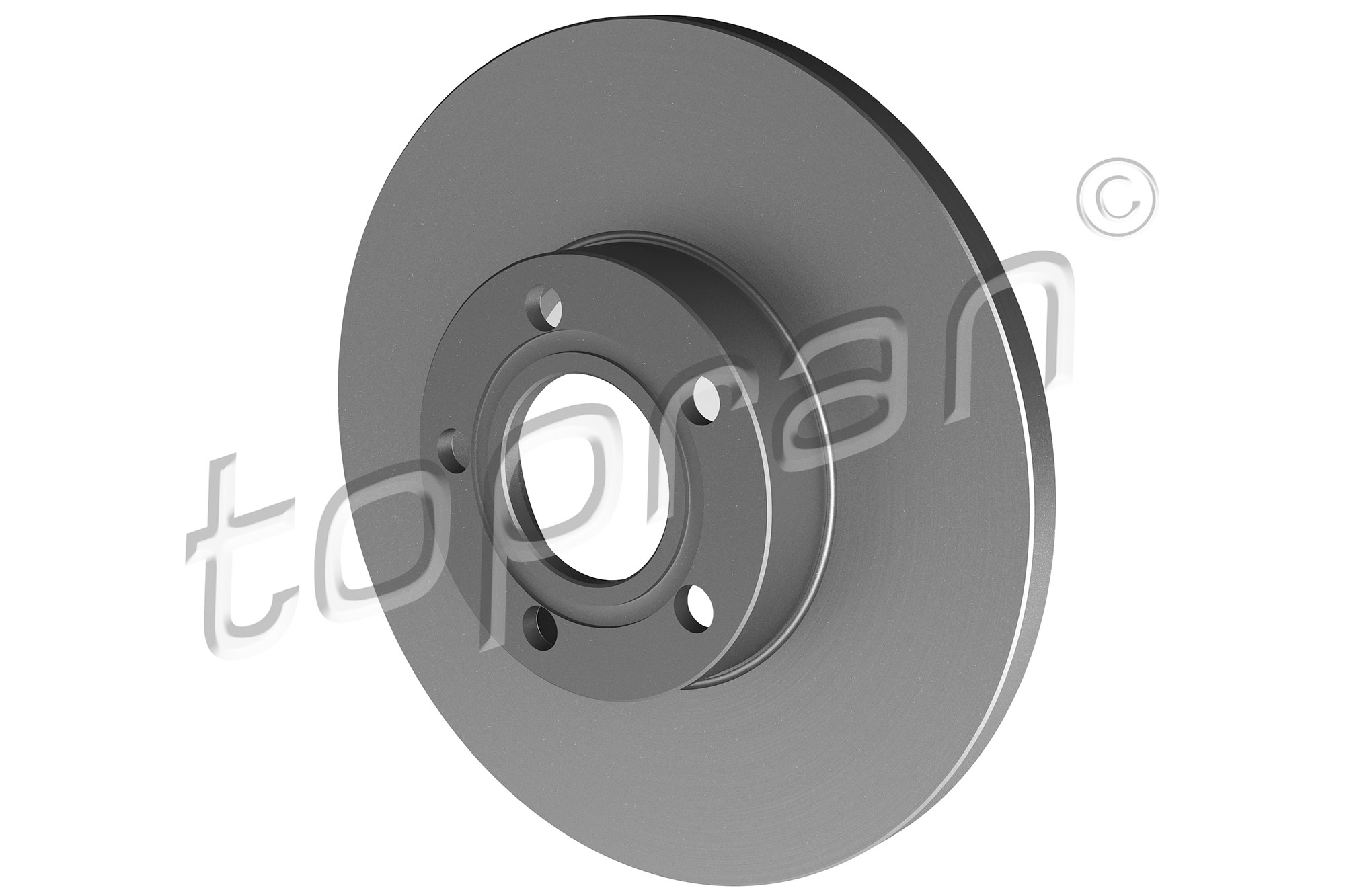 Disc frana TOPRAN 103 755