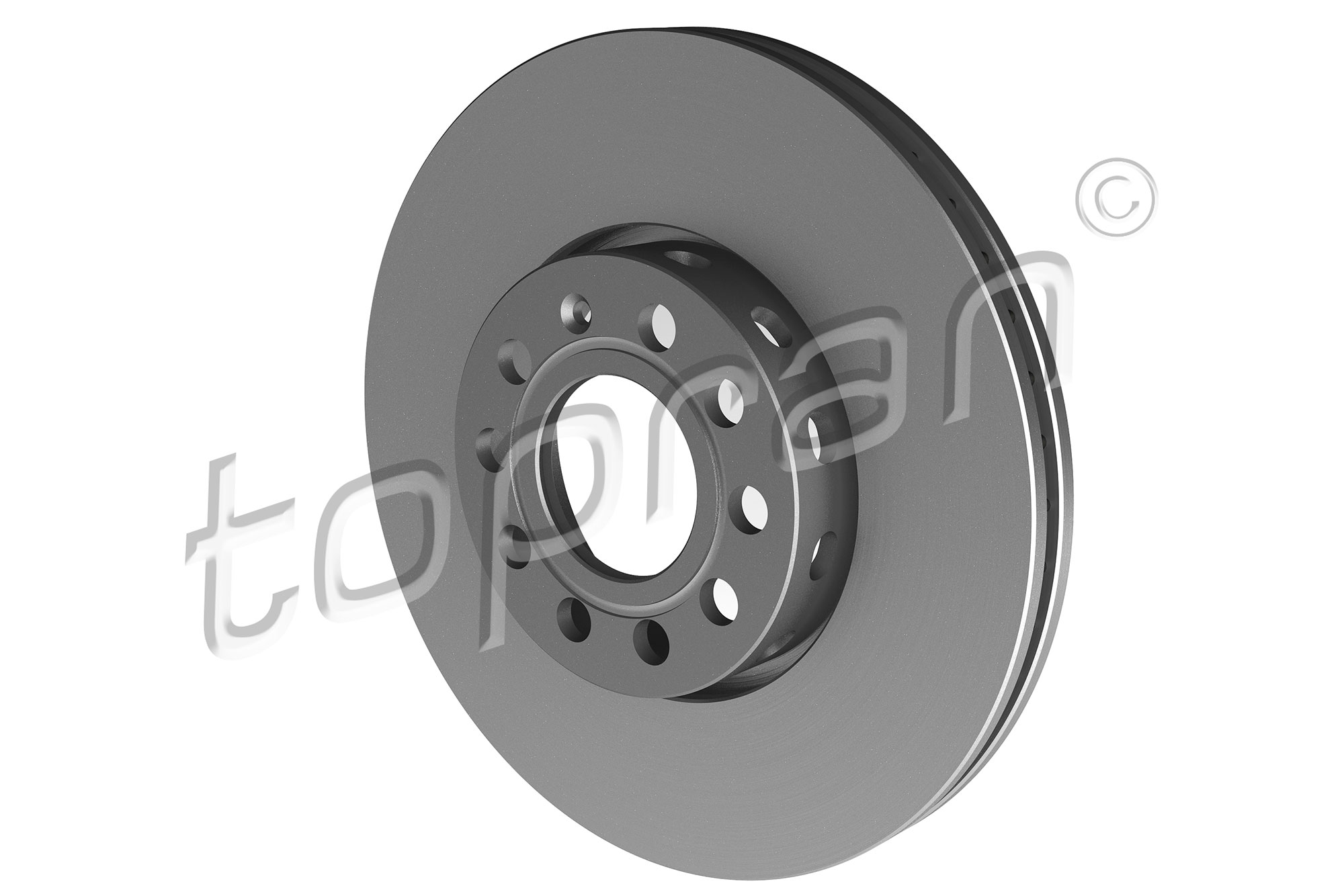 Disc frana TOPRAN 103 756