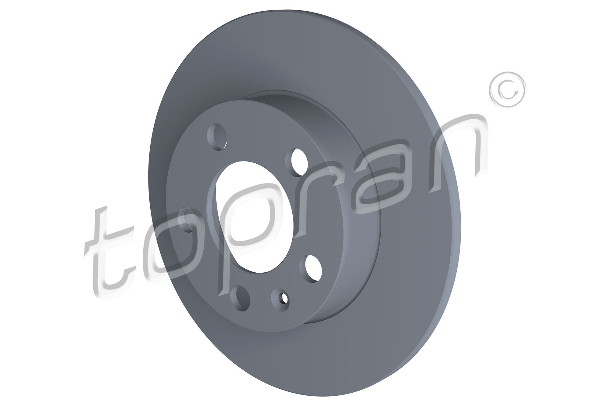 Disc frana TOPRAN 107 683