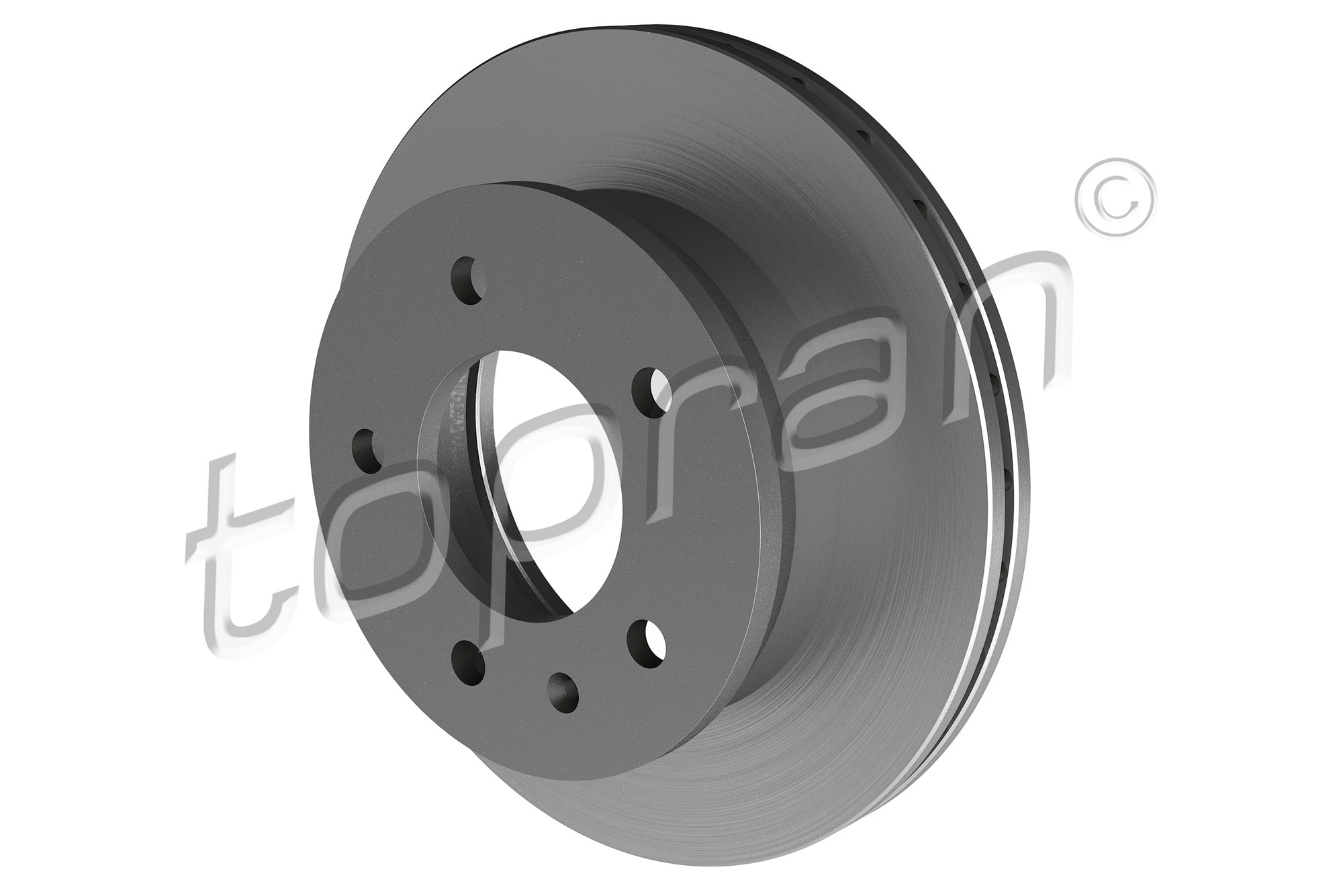 Disc frana TOPRAN 107 687