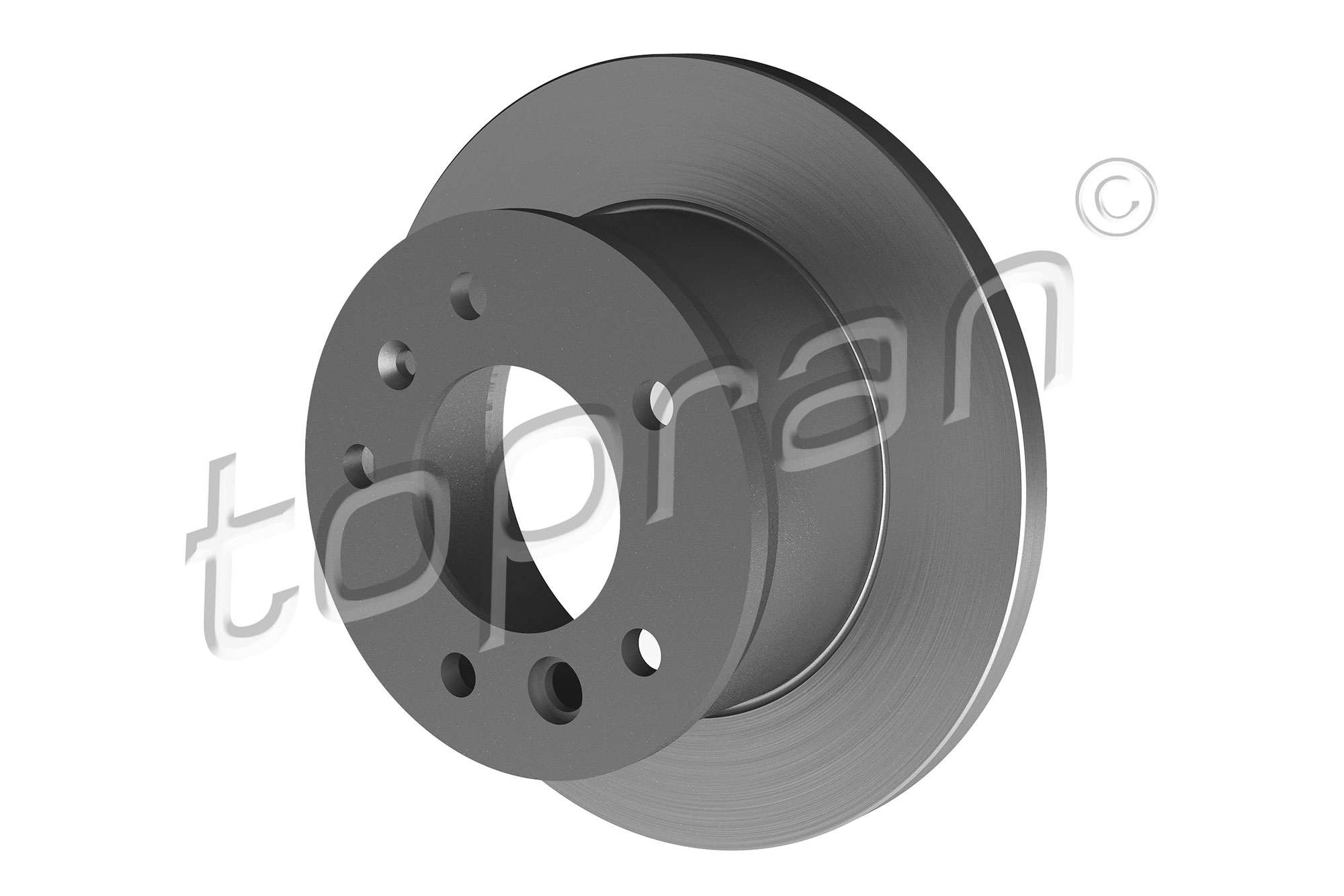 Disc frana TOPRAN 107 689