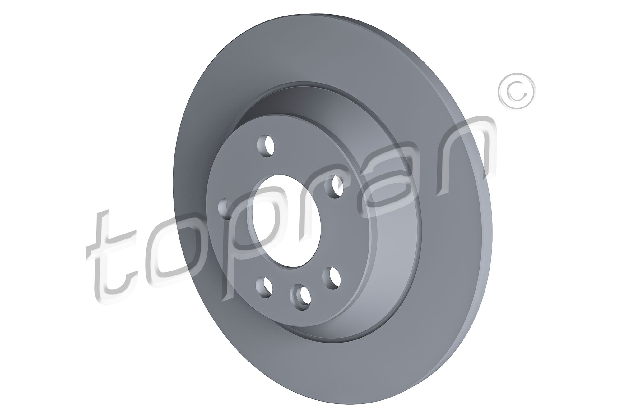 Disc frana TOPRAN 107 692
