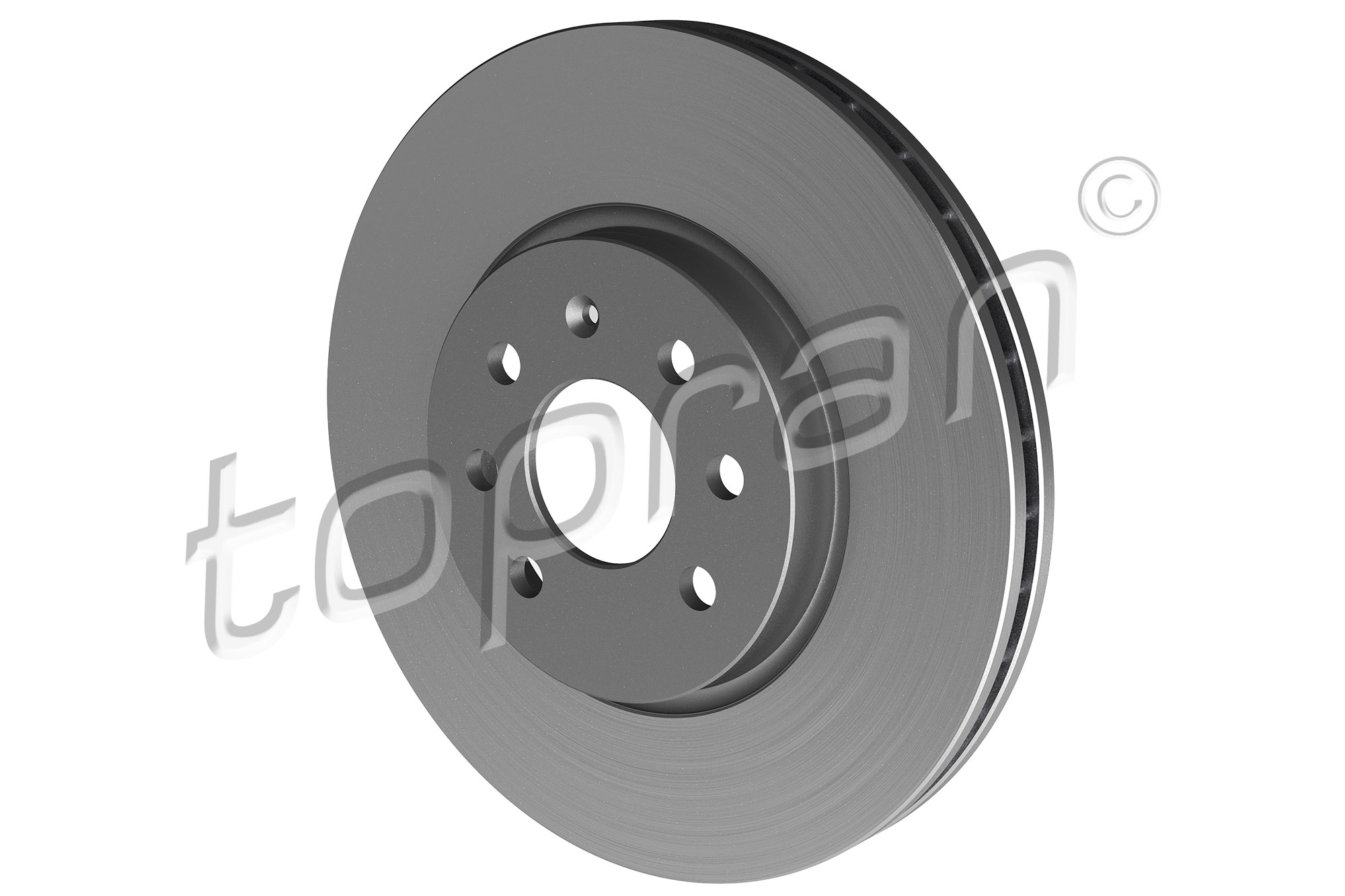 Disc frana TOPRAN 206 858