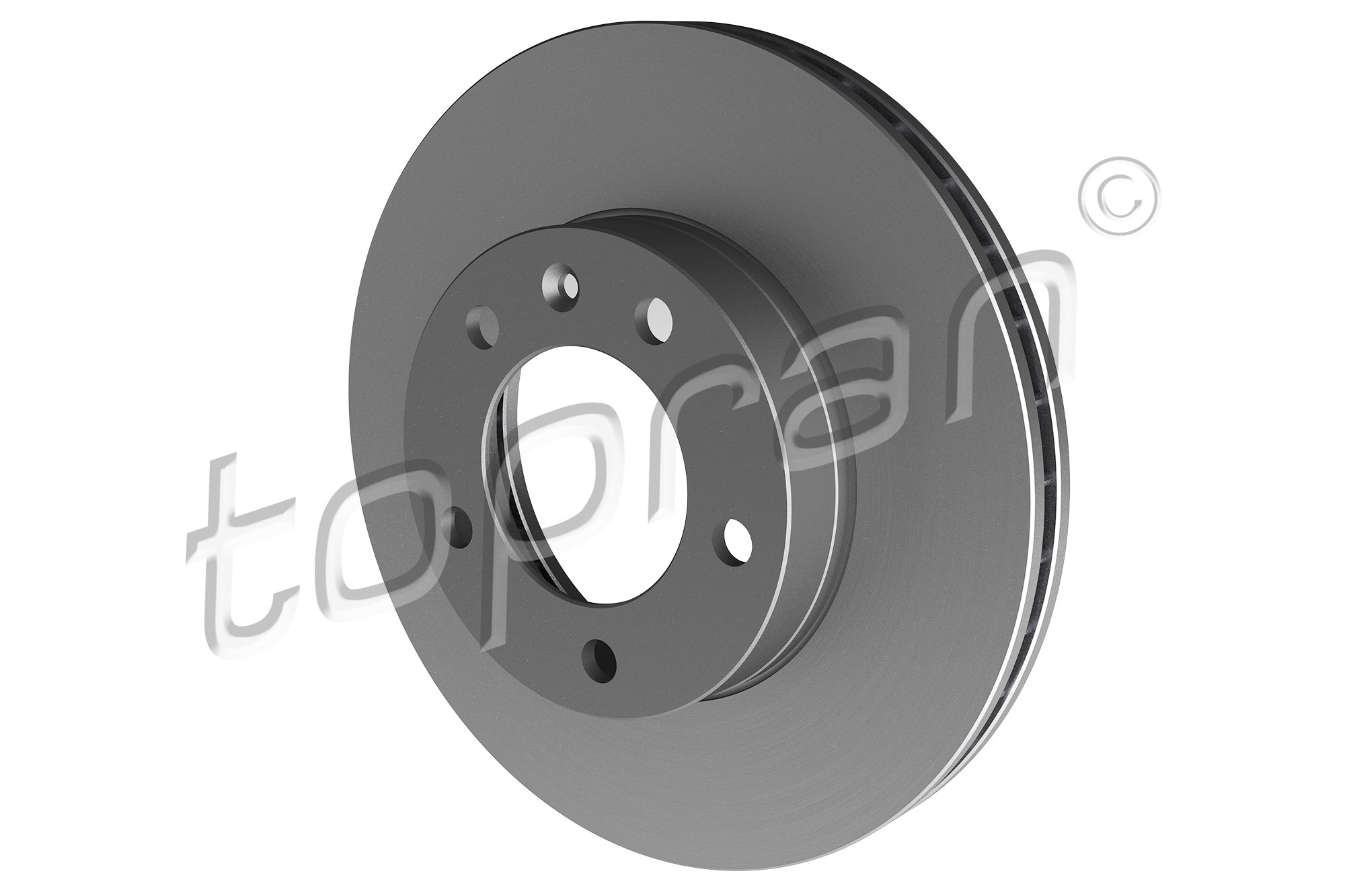 Disc frana TOPRAN 207 070