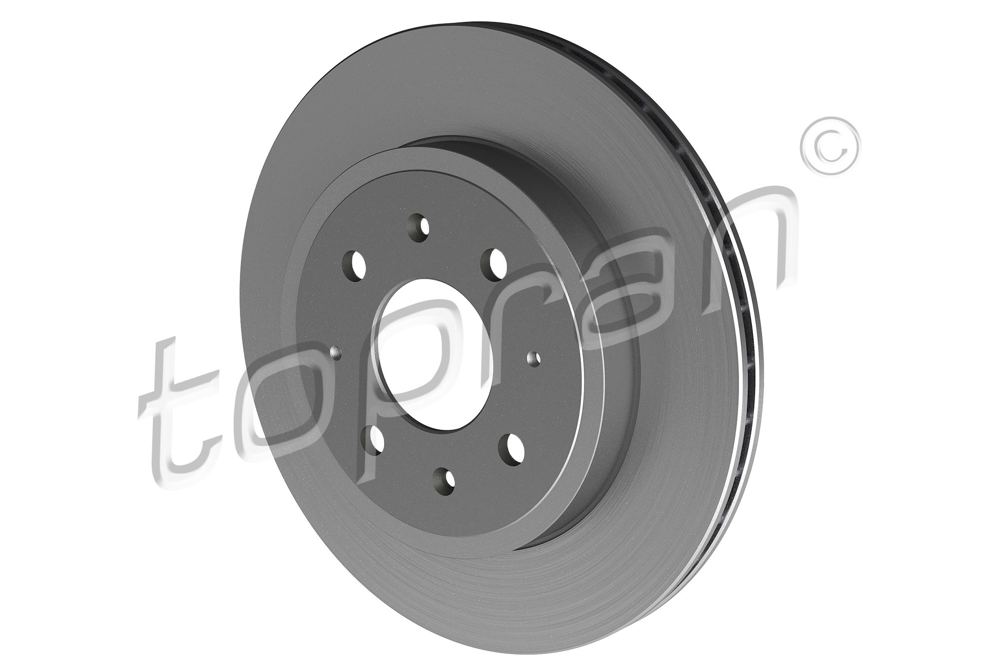Disc frana TOPRAN 207 987