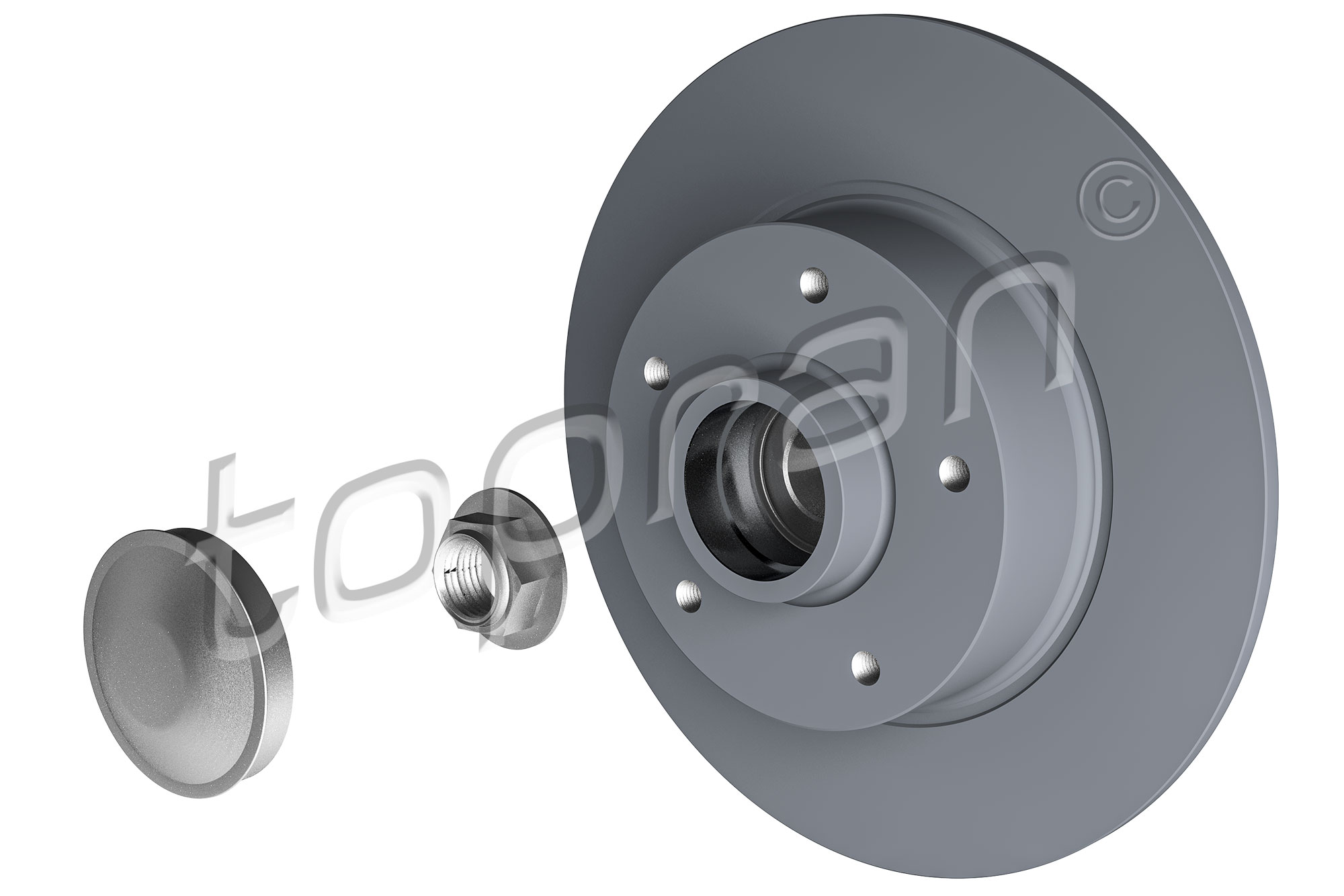Disc frana TOPRAN 701 161