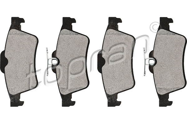 Placute frana TOPRAN 302 052