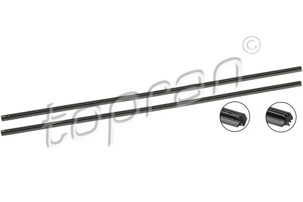 Cauciuc lamela stergator VW GOLF IV (1J1) 1.6 16V  benzina 105 cai TOPRAN 115284