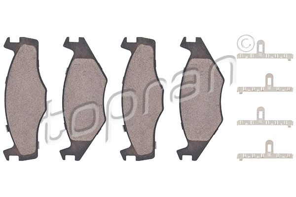 Placute frana TOPRAN 104 252
