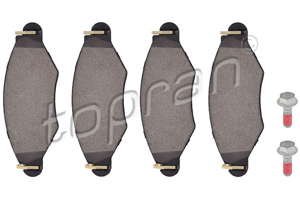 Placute frana TOPRAN 721 233